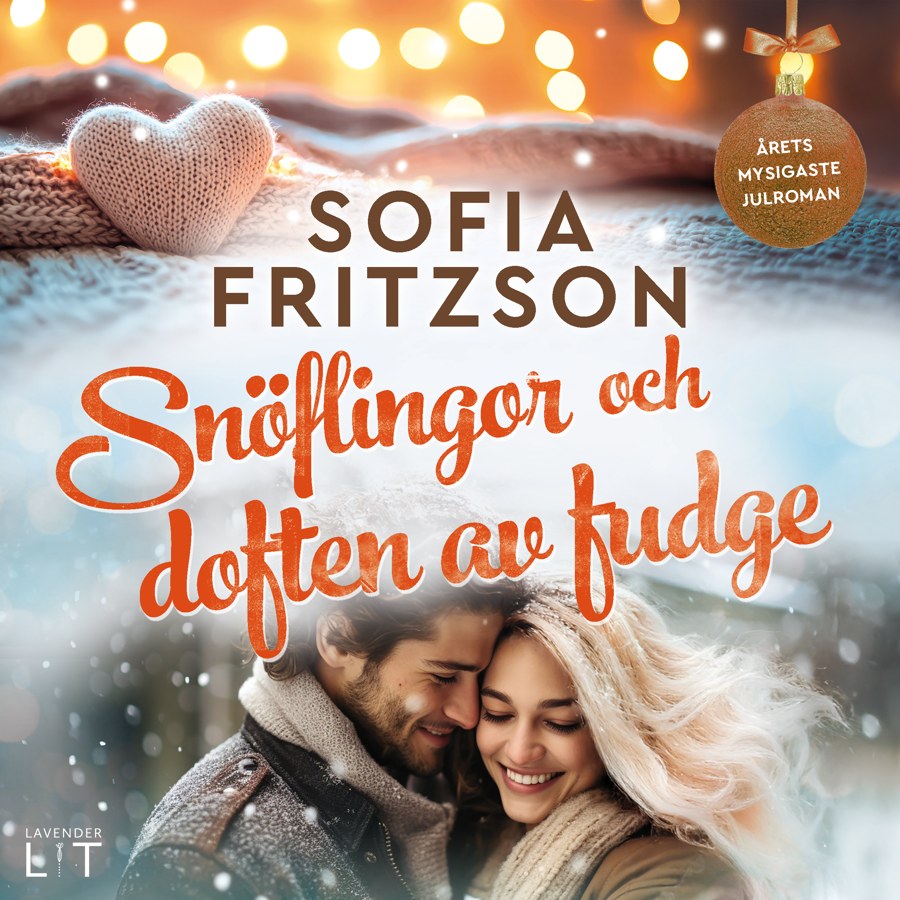 Omslag till Snöflingor och doften av fudge av Sofia Fritzson