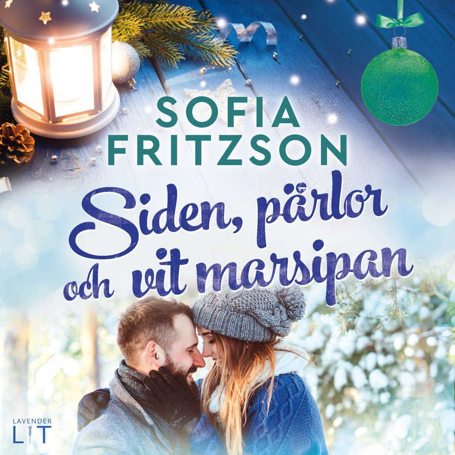 Omslag till Siden, pärlor och vit marsipan av Sofia Fritzson